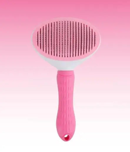 Dog and Cat Grooming Comb with Automatic Hair Brush