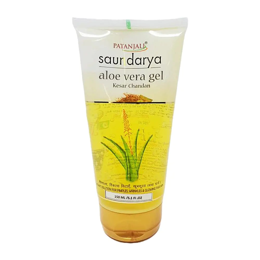 Patanjali Ayurveda Saundarya Kesar Chandan Aloe Vera Gel - 150ml (Pack of 1)