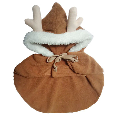 Cute Christmas Cloak with Hood for Pets (Dog/Cat)