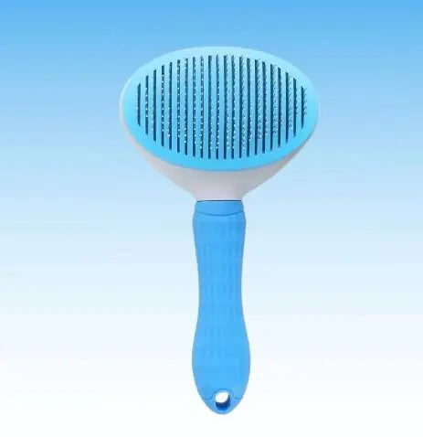 Dog and Cat Grooming Comb with Automatic Hair Brush