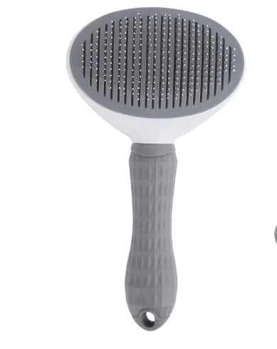 Dog and Cat Grooming Comb with Automatic Hair Brush