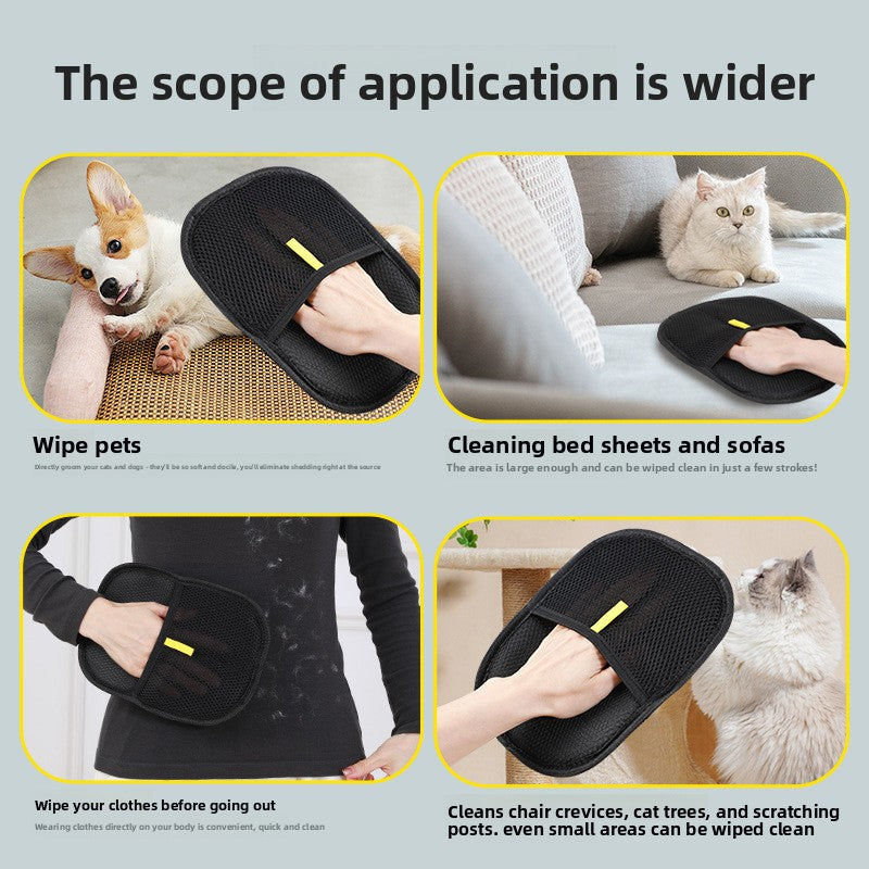 Pet Static Hair Removal Glove