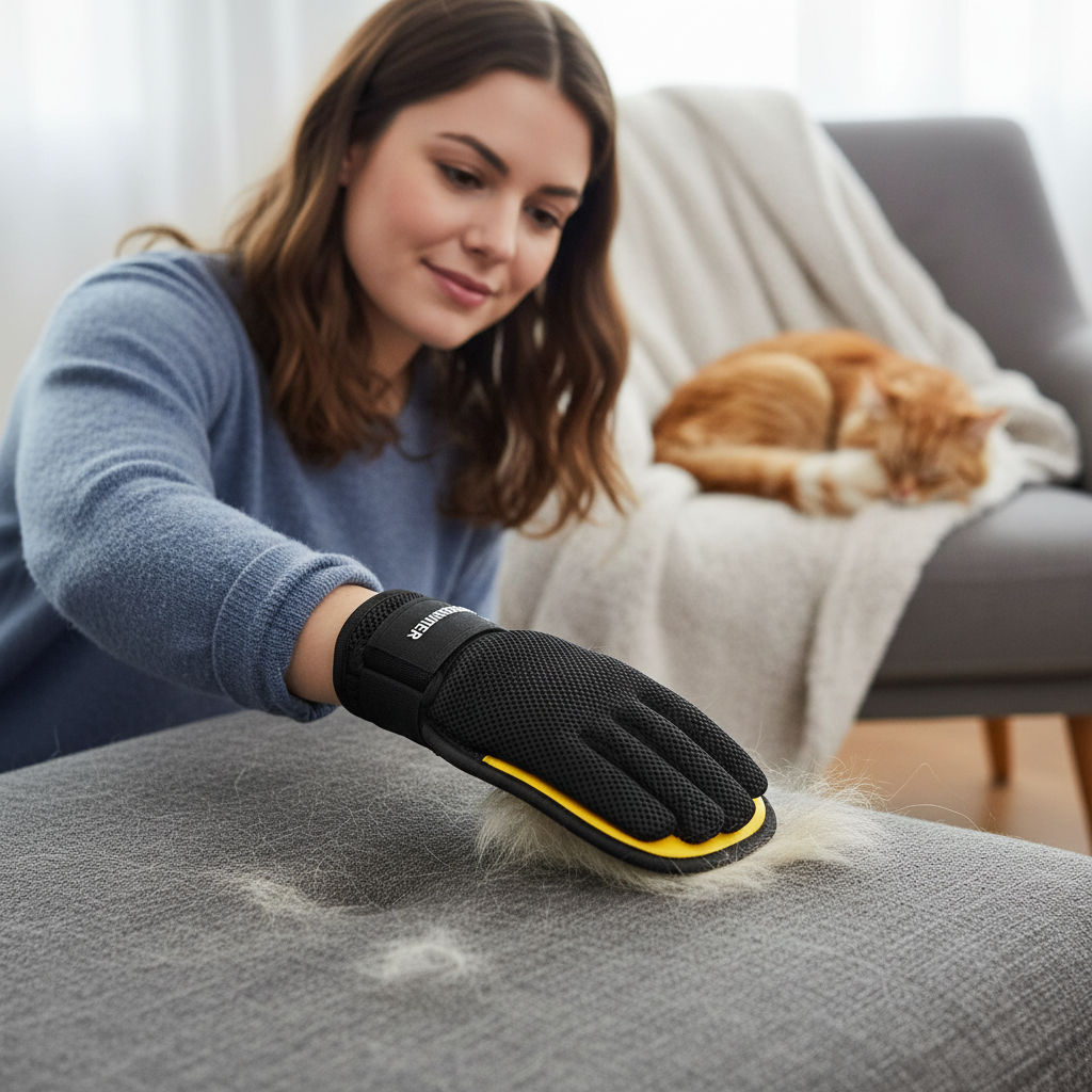 Premium Pet Hair Removal Glove