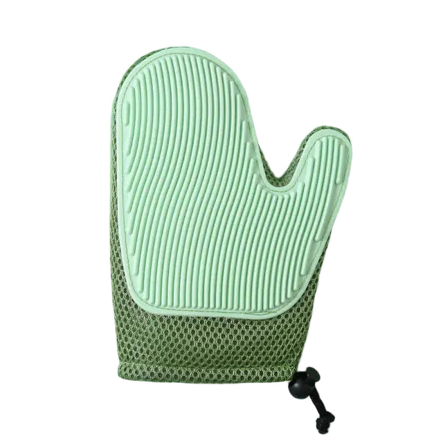 Silicone Massage Gloves and Pet Hair Removal Brushes