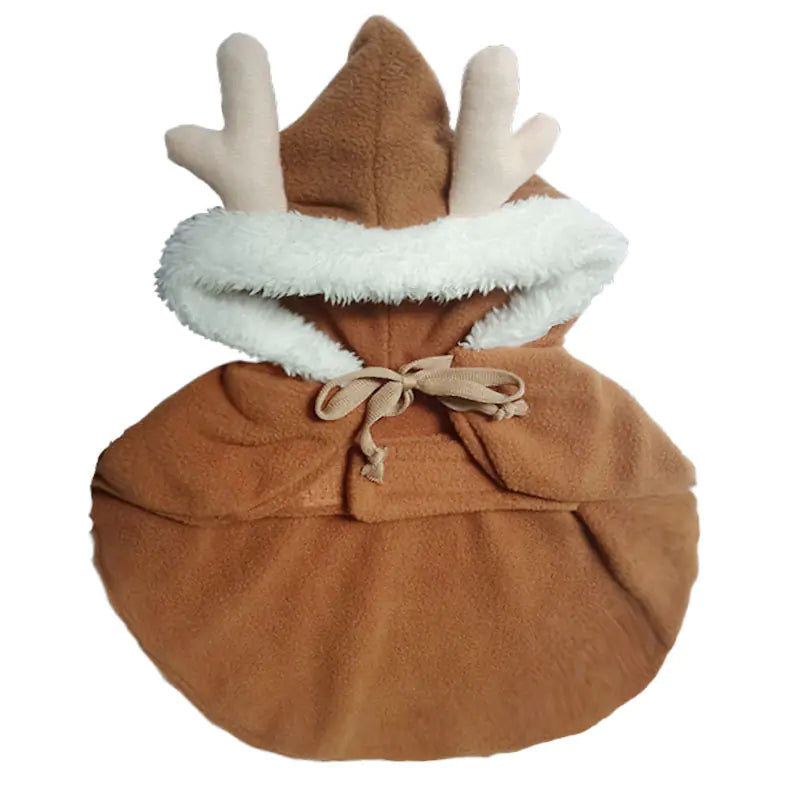 Cute Christmas Cloak with Hood for Pets (Dog/Cat)